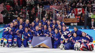 U.S. Women’s Hockey Edges Canada in OT to Claim Olympic Gold (The Lou Information Station). Photo by Amber Searls-Imagn Images