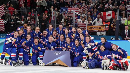 U.S. Women’s Hockey Edges Canada in OT to Claim Olympic Gold. Photo by Amber Searls-Imagn Images